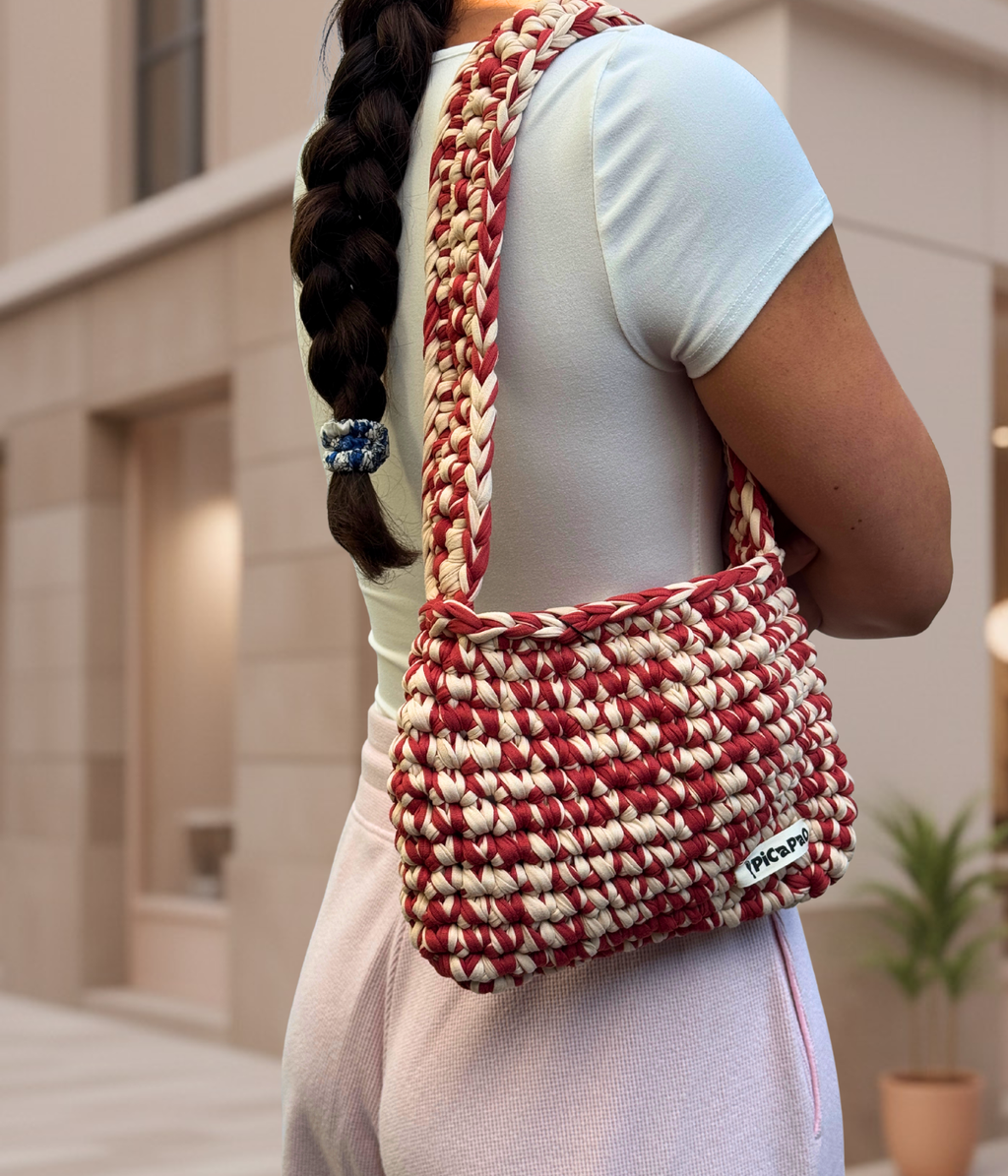Maroon Willow Shoulder Bag