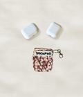 Mauve Airpods Crochet Pouch